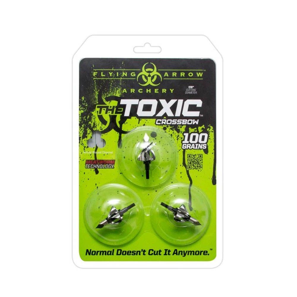 Flying Arrow Toxic Broadhead 100g Merlin Archery