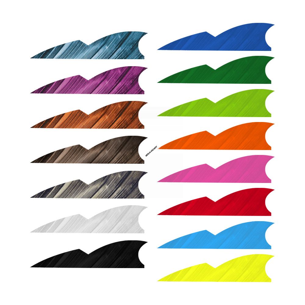 Gateway Batwing Feathers Orange 2 in. RW 50 pk