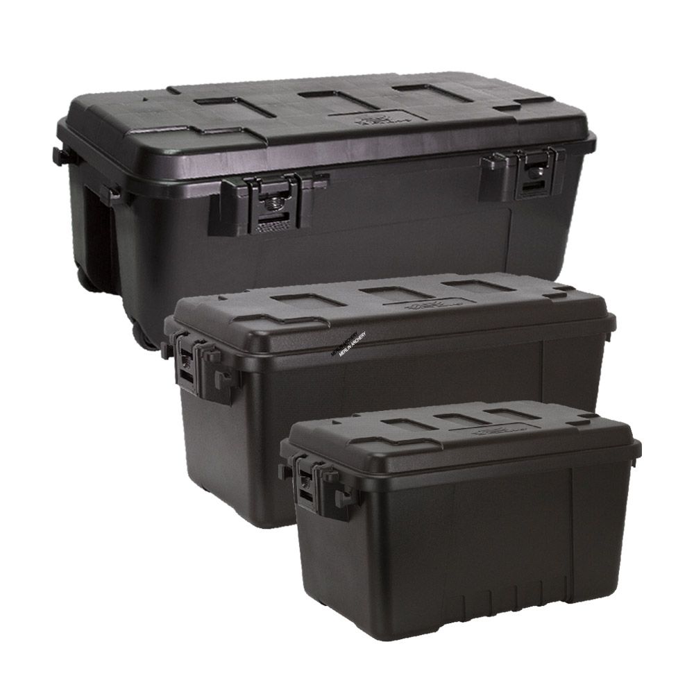 Plano Sportsman's Trunk Large, Black, Boxes