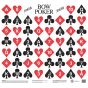 Maple Leaf Bow Poker Target Faces