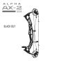 Hoyt Alpha AX-2 29 Compound Bow