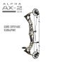 Hoyt Alpha AX-2 29 Compound Bow