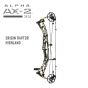 Hoyt Alpha AX-2 32 Compound Bow