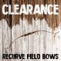 Clearance - Recurve Field Bows