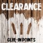 Clearance - Glue-in Points