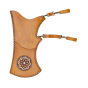 Okcubaba Traditional Deluxe Rear Facing Leather Quiver