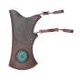 Okcubaba Traditional Deluxe Rear Facing Leather Quiver