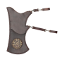 Okcubaba Traditional Deluxe Rear Facing Leather Quiver