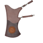 Okcubaba Traditional Deluxe Rear Facing Leather Quiver