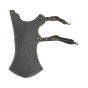 Okcubaba Traditional Rear Facing Leather Quiver