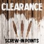 Clearance - Screw-in Points