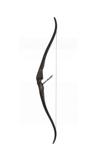 Bearpaw Black Kiowa One Piece Recurve Bow