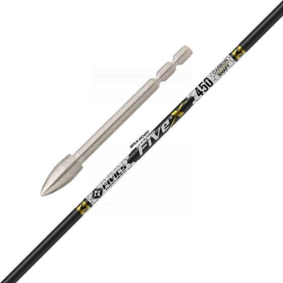 Fivics Five X Carbon Shafts with Tungsten Points - 1 Dozen