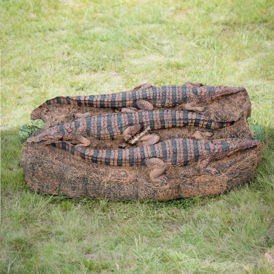 Wildcrete 3D Target - Croc And Friends