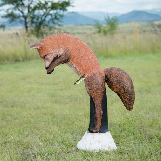 Wildcrete 3D Target - Fox Jumping
