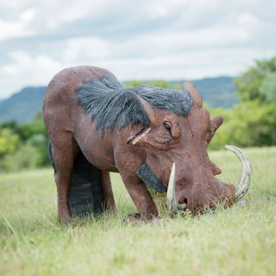 Wildcrete 3D Target - Warthog Eating