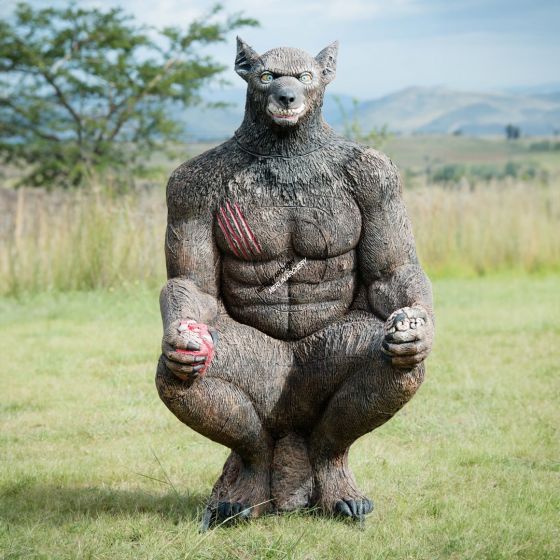 Wildcrete 3D Target - Werewolf (Including Stand)