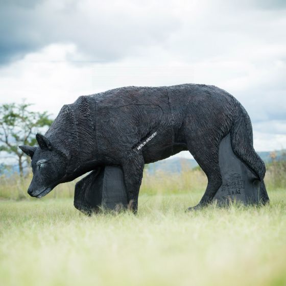 Wildcrete 3D Target - Wolf Black
