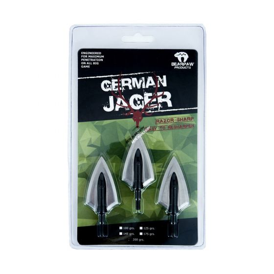 Bearpaw Jager Broadheads - 145g