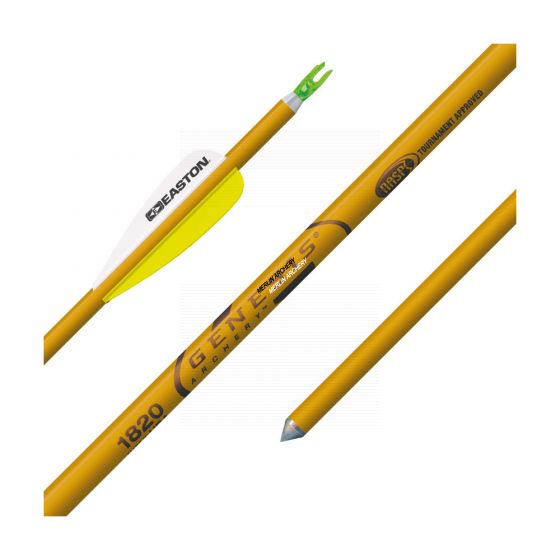 8 Flèches Easton XX75 Tribute 1716 Alu - Occasion - Pour Arc Classique