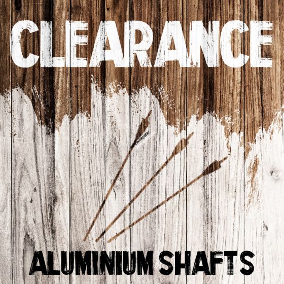 Clearance - Aluminium Shafts