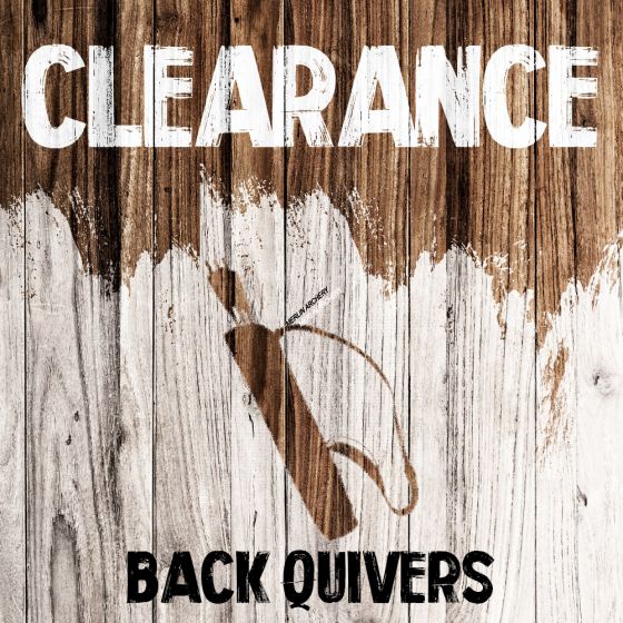 Clearance - Back Quivers
