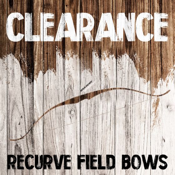 Clearance - Recurve Field Bows