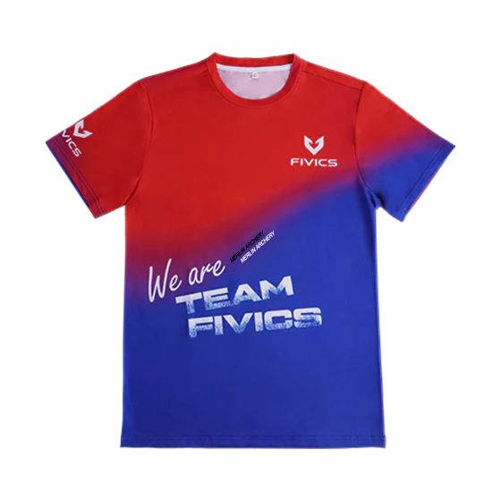Fivics Shooter Shirt Red/Blue