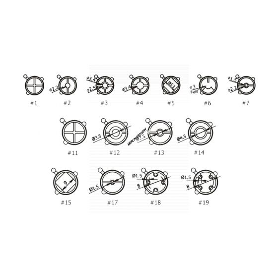 Beiter Sight Tunnel Inserts 8mm