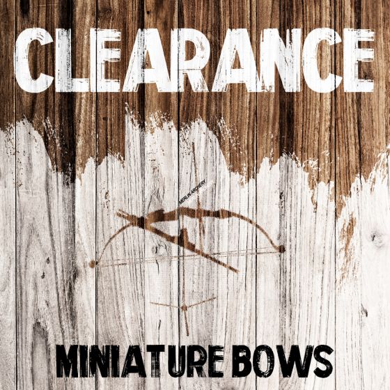 Clearance - Miniature Bows