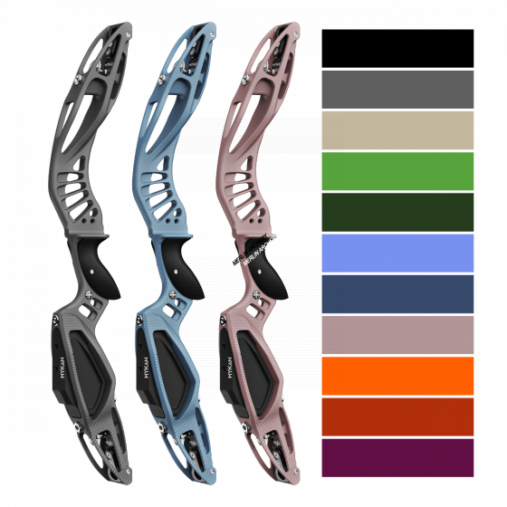 Mybo MYKAN 27" Barebow Riser (Excluding Master Weight)