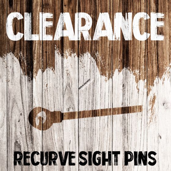 Clearance - Recurve Sight Pins