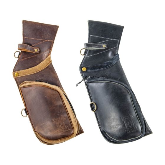 Buck Trail Traditional Leather Field Quiver