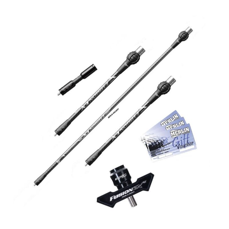 Epic Archery Fusion EX Plus Complete Stabiliser Set | Merlin Archery