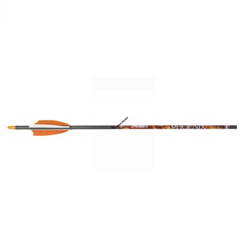 Cross-X Phoenix Arrows With Feathers | Merlin Archery