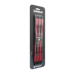 Barnett Demun Hyperbolt Carbon Pistol Crossbow Bolts - C10 - 3 Fletch