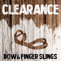 Clearance - Bow & Finger Slings