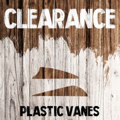 Clearance - Plastic Vanes