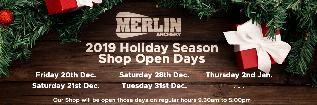 2019 Holiday Season Shop Open Days