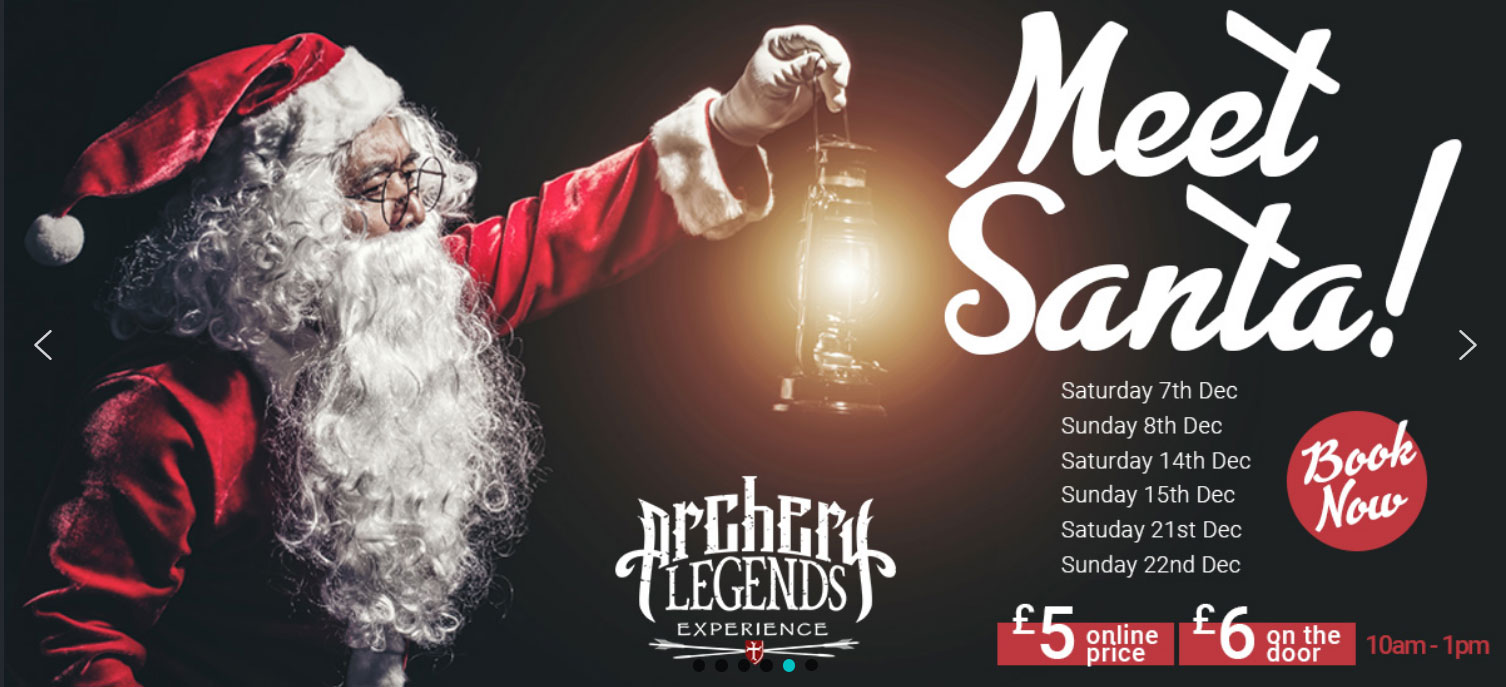 Meet Santa at Archery Legends